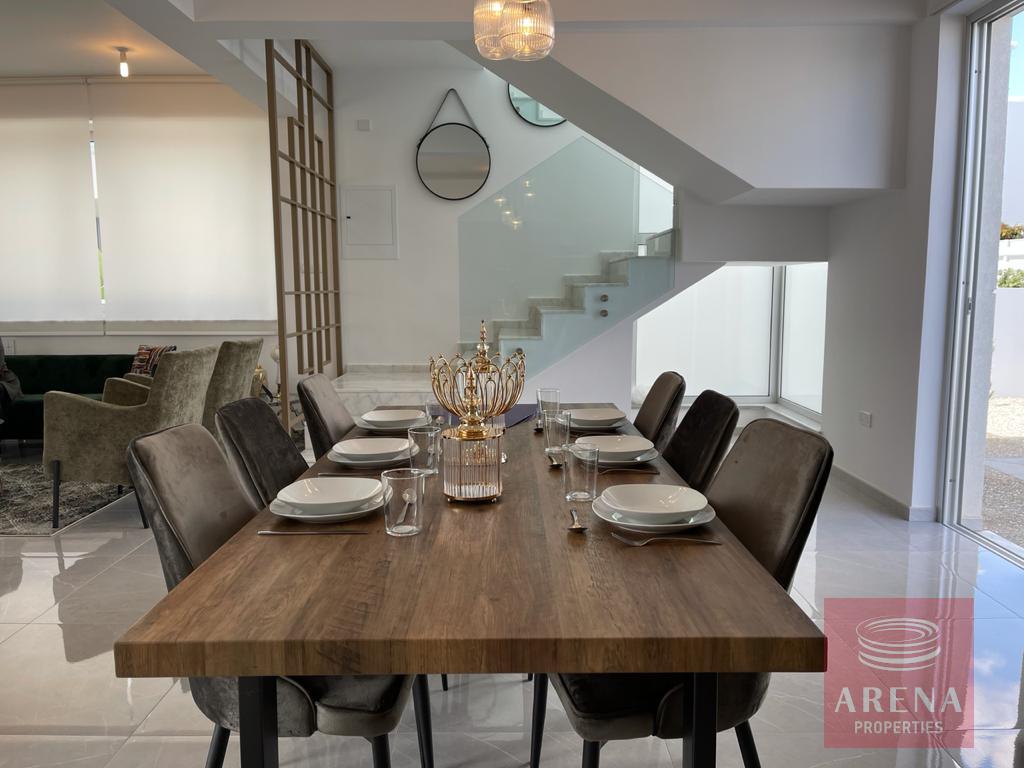 Luxury villa in Ayia Triada - dining area