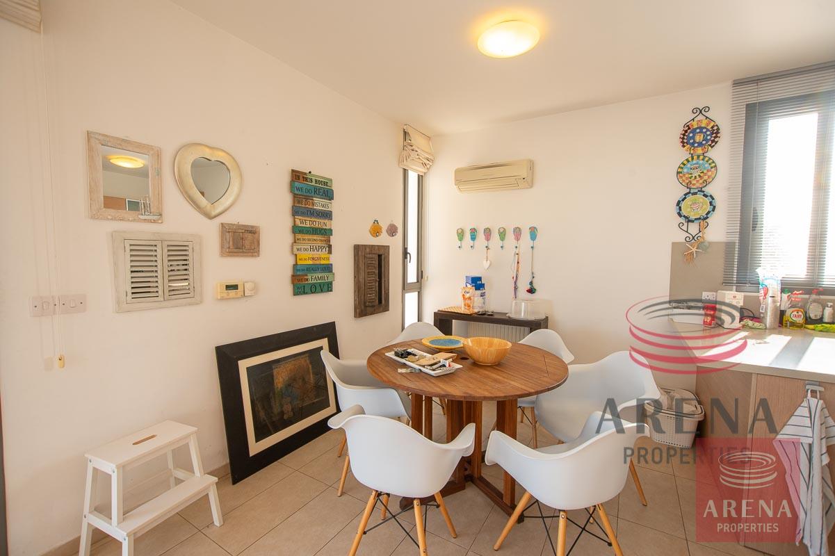 3 bed villa in ayia thekla - dining area