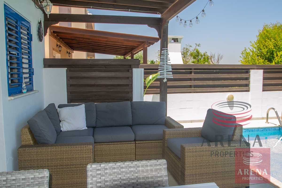 2 Bed Villa in Pernera - veranda