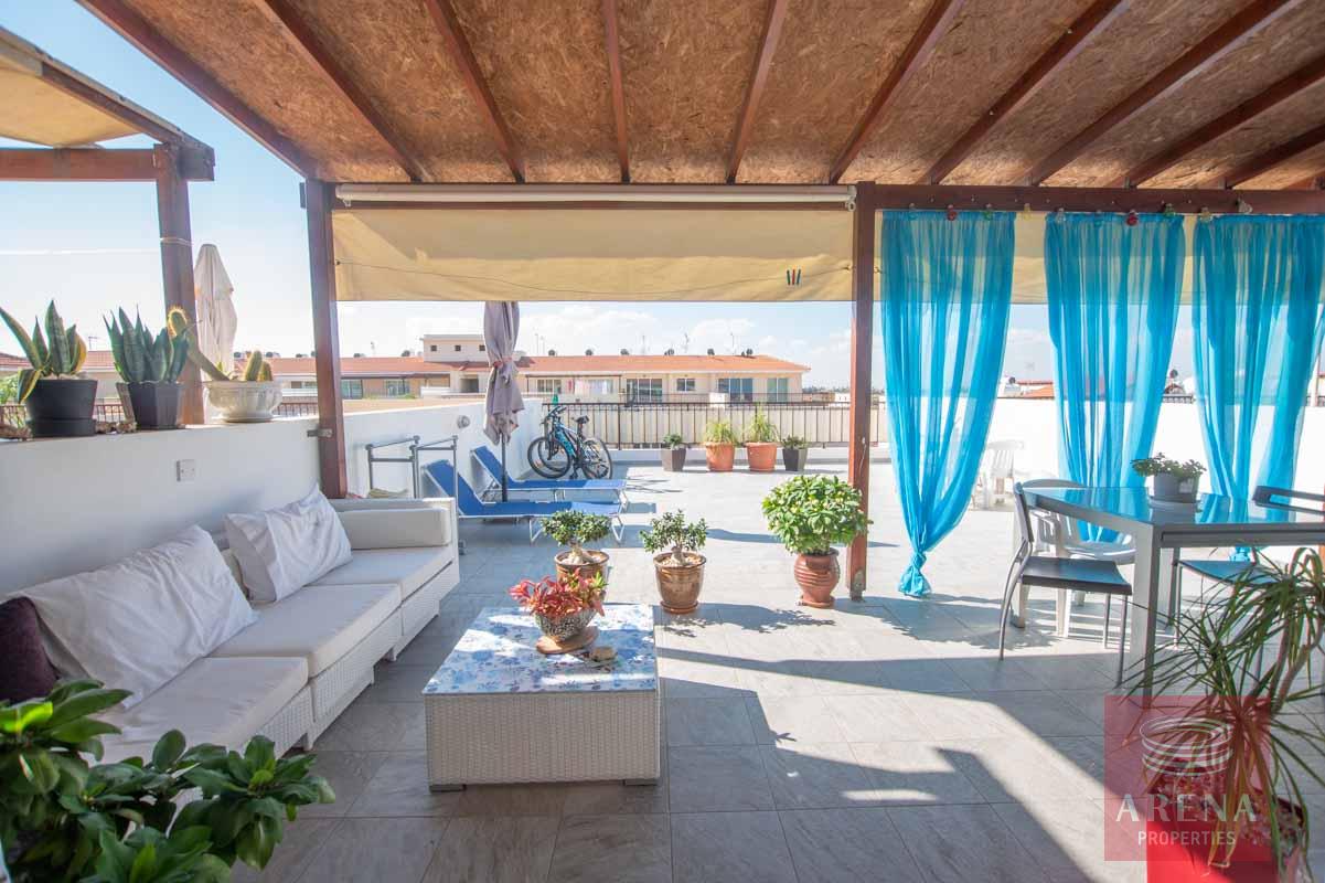 Top Floor Apartment in Sotira - veranda