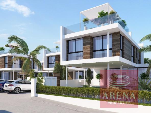 New villas in Protaras for sale