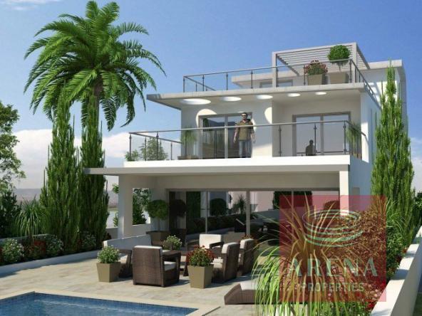 1 5 bed villa in Pervolia 0