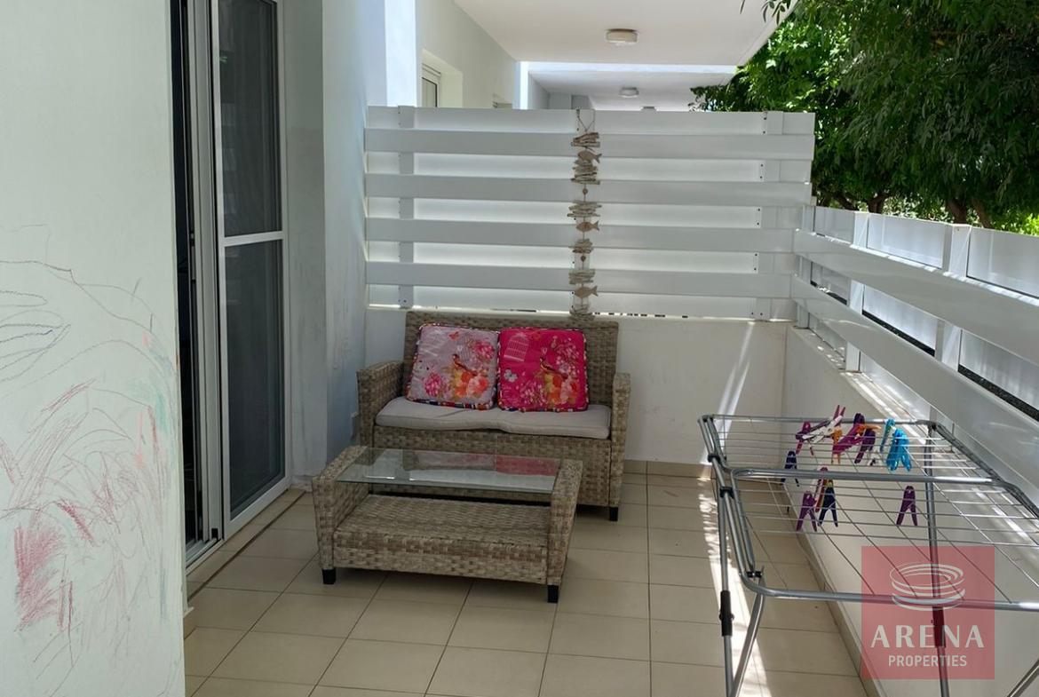 2 bed apartment for rent in Kapparis - veranda