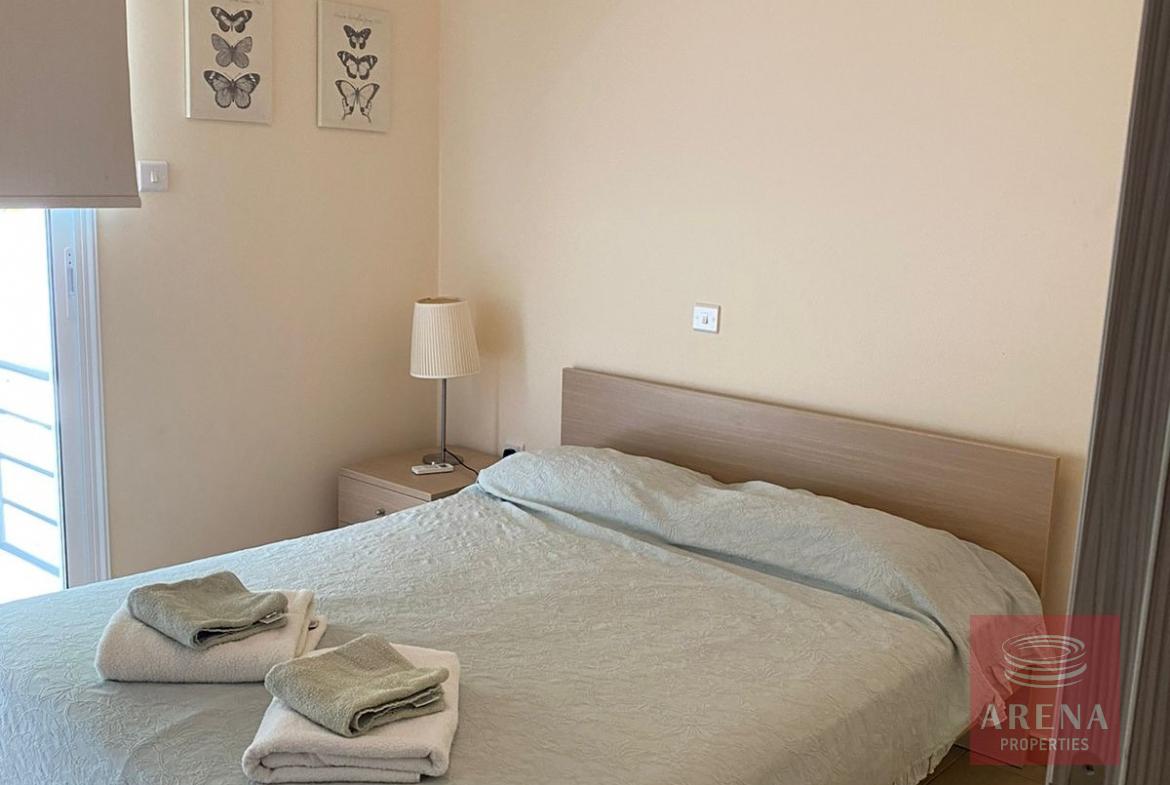 2 bed apartment for rent in Kapparis - bedroom