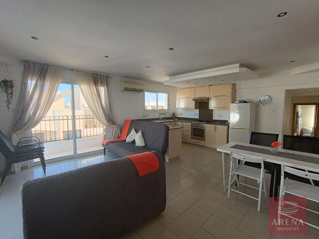 2 bed top floor apt in Ayia Napa