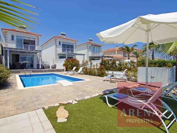 beachfront villa in ayia thekla